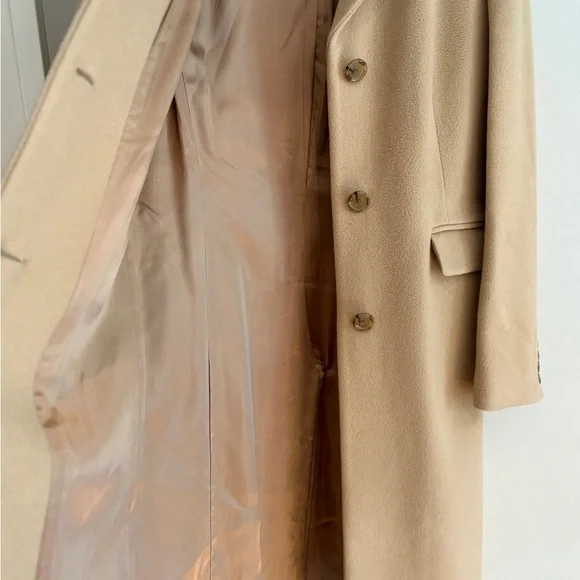 J. Crew WOOL and Cashmere Peacoat overcoat - Picture 5 of 6